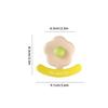 Wall Mounted Flower Hooks Kitchen Bathroom Self-adhesive Hanging Holder Towels Shower Balls Brush Storage Rack