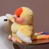 Kawaii Cockatiel Budgerigar Monk Parakeet Hand Puppet Bird Soft Stuffed Toy Doll Parrot Cosplay Plush Doll Educational Baby Toys