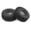 1.9 Inch Beadlock Wheels and Tires 12mm Hex for TRX4 SCX10 Capra Enduro TRX6 D90 Gen8 AXI03007 RC Crawler