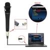 E300 Handheld Wired Condenser Microphone for Audio Broadcast Sound Recording