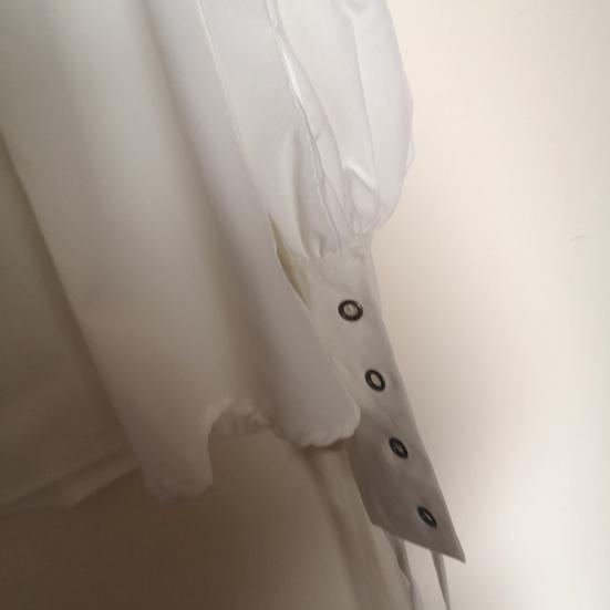 Мужская рубашка с воротником-стойкой и длинным рукавом, бандажная однотонная рубашка рыцаря на Хэллоуин, средневековая одежда, костюм для косплея