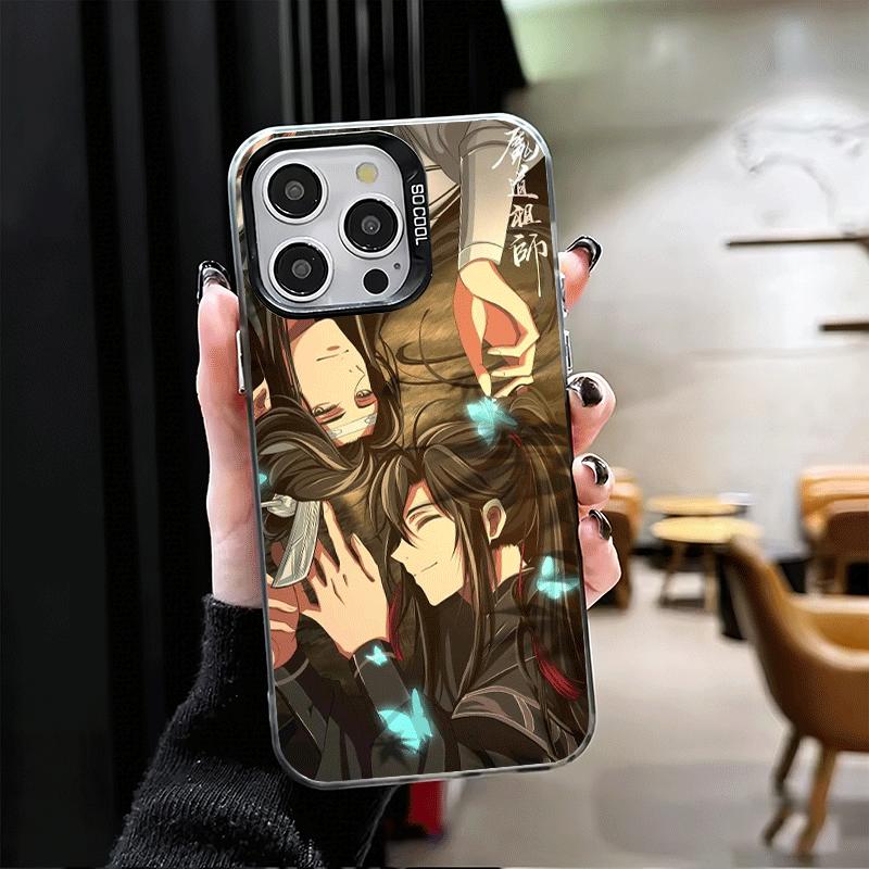 Чехол для телефона Mo Dao Zu Shi Аниме Ударопрочный для iPhone 17 Air 16 16E 15 Pro Max 14 Plus 13 Mini 12 Задняя крышка Противоударный Fundas