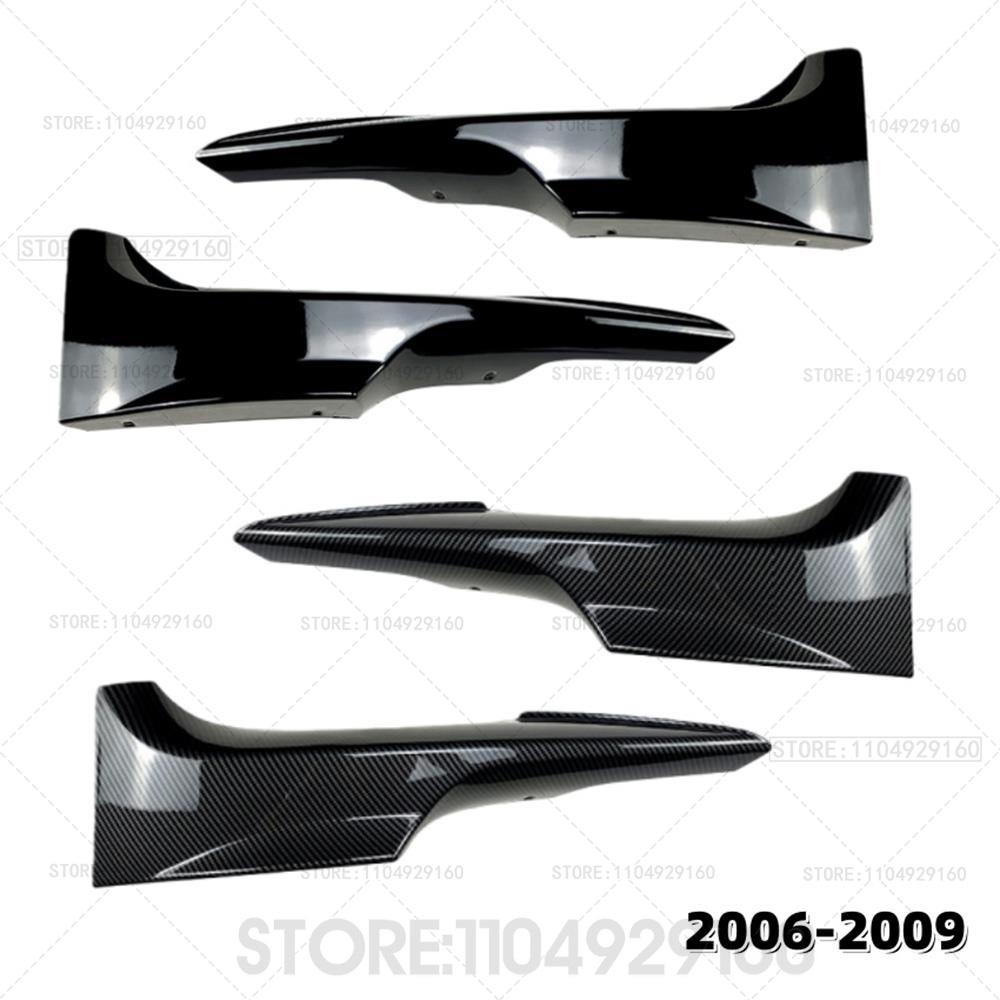 Front Bumper Lip Body Kit For BMW 3 Series E92 E93 M3 M-Tech 2006-2009 / 2010-2013 Fog Lamp Cover Trim Front Canards Splitter