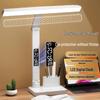 Rechargeable Eye-Protection Desk Lamp with Clock for Children and College Students