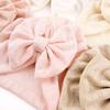 Breathable Newborn Head Wraps Knitted Soft Infant Cap Cute Baby Turban Hat  Daily Wear