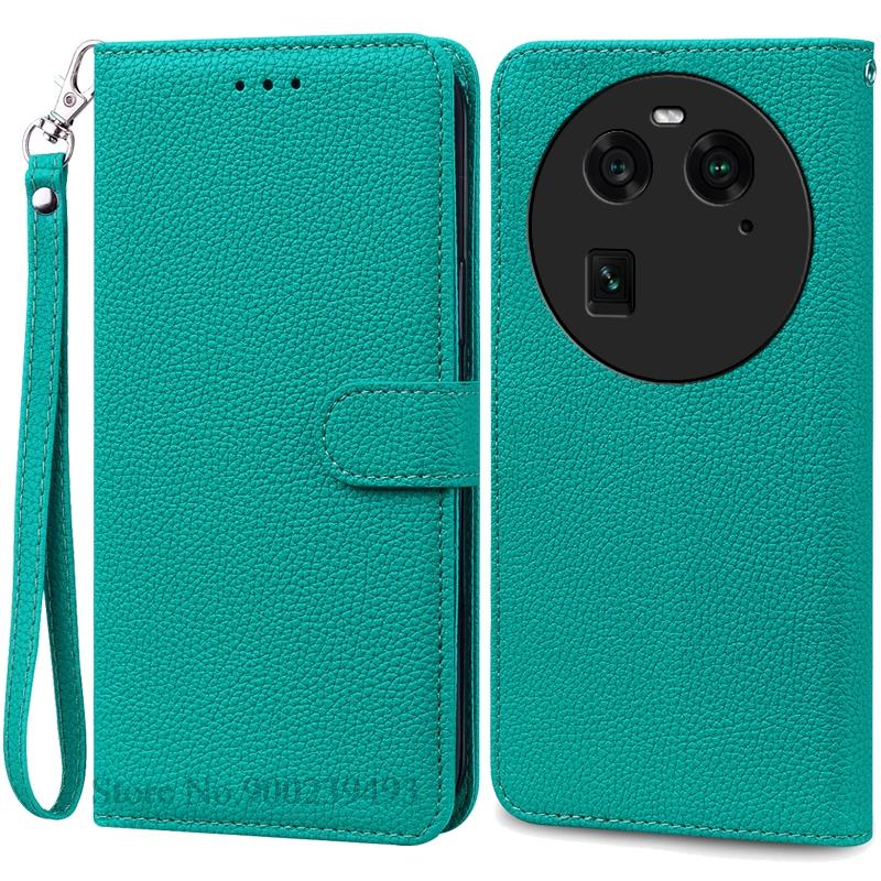 Для OPPO Find X6 Pro Чехол Роскошный кожаный флип-чехол-кошелек для OPPO Find X6 Pro Чехол-книжка для OPPO Find X 6 Pro Чехол-футляр