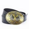 New Cowhide Belt Letter Men's High Quality Comfort Y Belt Jeans Belt