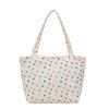 Trendy Korean Dot Pattern Shoulder Bag With Spacious Design Ideal For Everyday Use