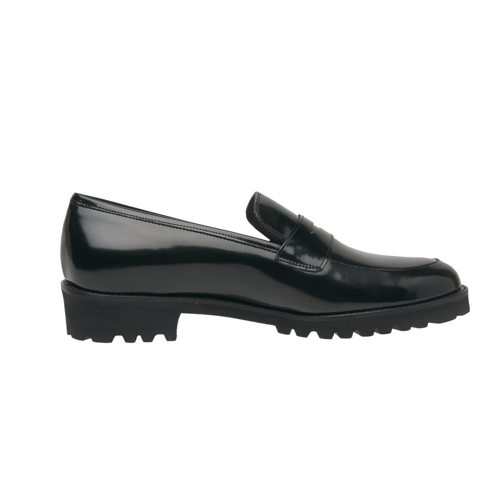 Loafer 4965 Cm [Fabiorsconi] Women's OXFORD-NERO 25.5 Cm~26.0 [item]