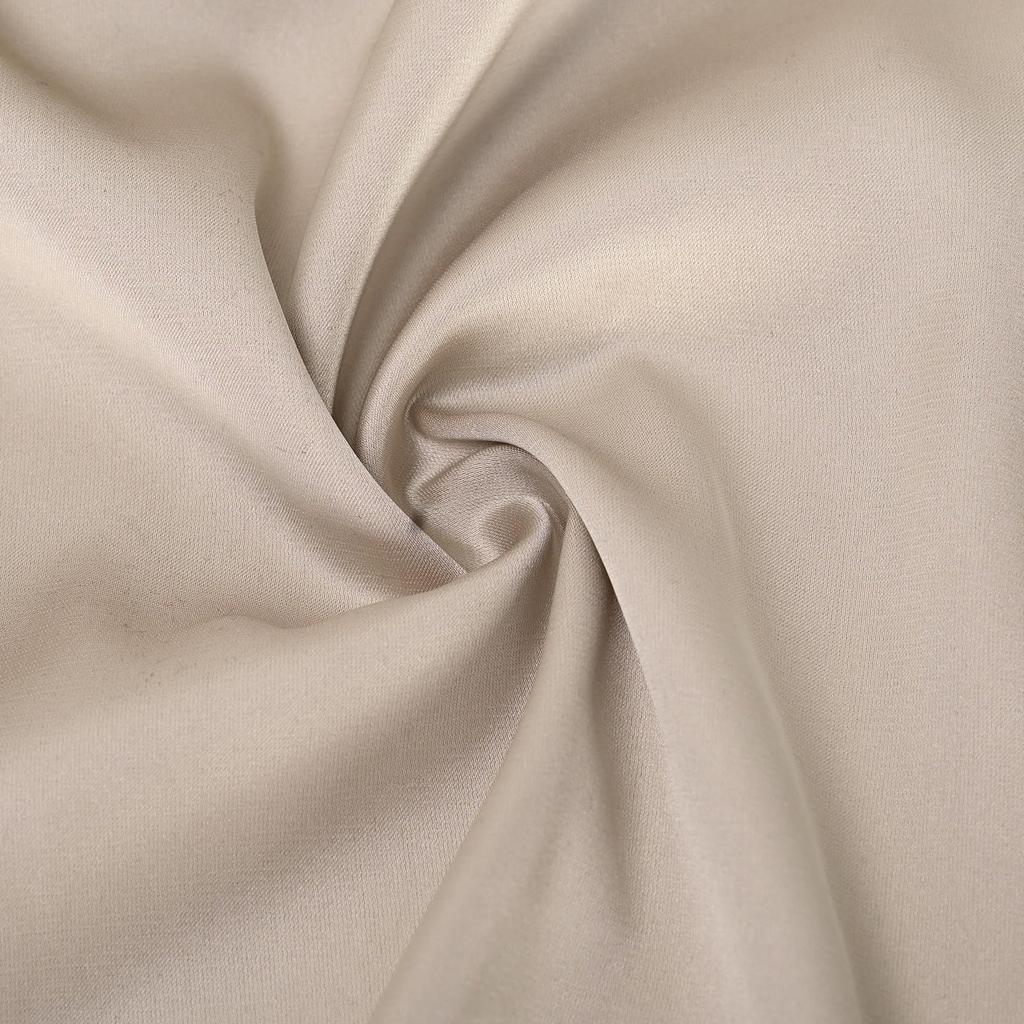 Women's Fashionable Solid Color V Neck Long Sleeved Sexy Jumpsuit A Line Long Dress