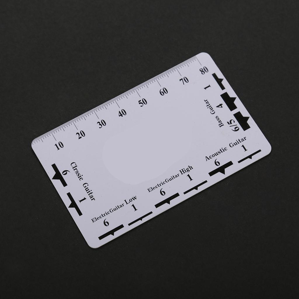 2 шт. линейка для измерения струн, измерительные инструменты для гитары, бас-инструмента, аксессуары