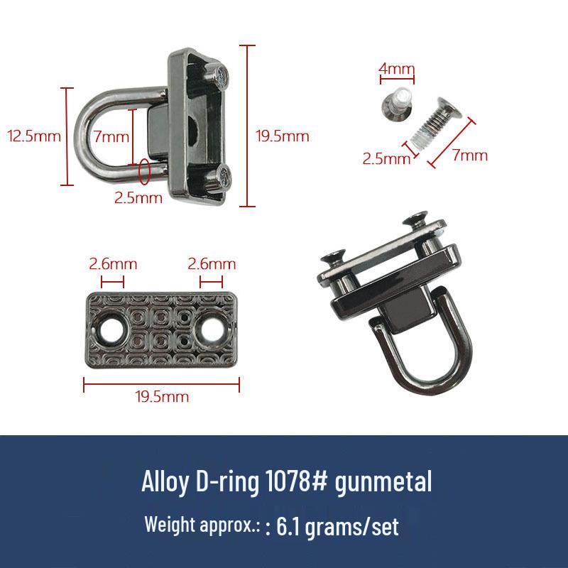 Аксессуары для сумок и багажа: Кольца, Голова монаха, Пирсинг сосков, Кожаные пряжки для DIY, Декоративные винты-заклепки