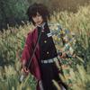 Аниме Kimetsu No Yaiba Tomioka Giyuu аксессуары для костюмов для косплея Pak Uniformen Kostuums Pruik Kind Volwassen Feest Cadeau