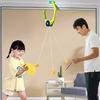 1Set Children's Hanging Table Tennis Trainer Hand-Eye Coordination Training Indoor Parent-Child Interactive Toys