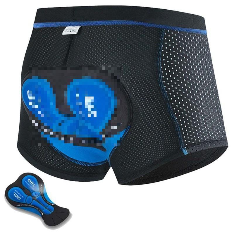 Men Women Cycling Shorts With Padded Gel Chamois Breathable Moisture Wicking Bike Underwear Mountain Road