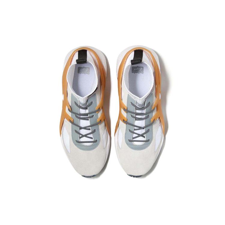 ONITSUKA TIGER Кроссовки с большим логотипом 2.0 Носок 'Белый Серый Коричневый' 1183B472-021