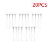 4-20PCS 12cm Tent Ground Stakes with Hole Hiking Tent Nails Stainless Steel Camping Tent Spikes for Camping Canopy Awning