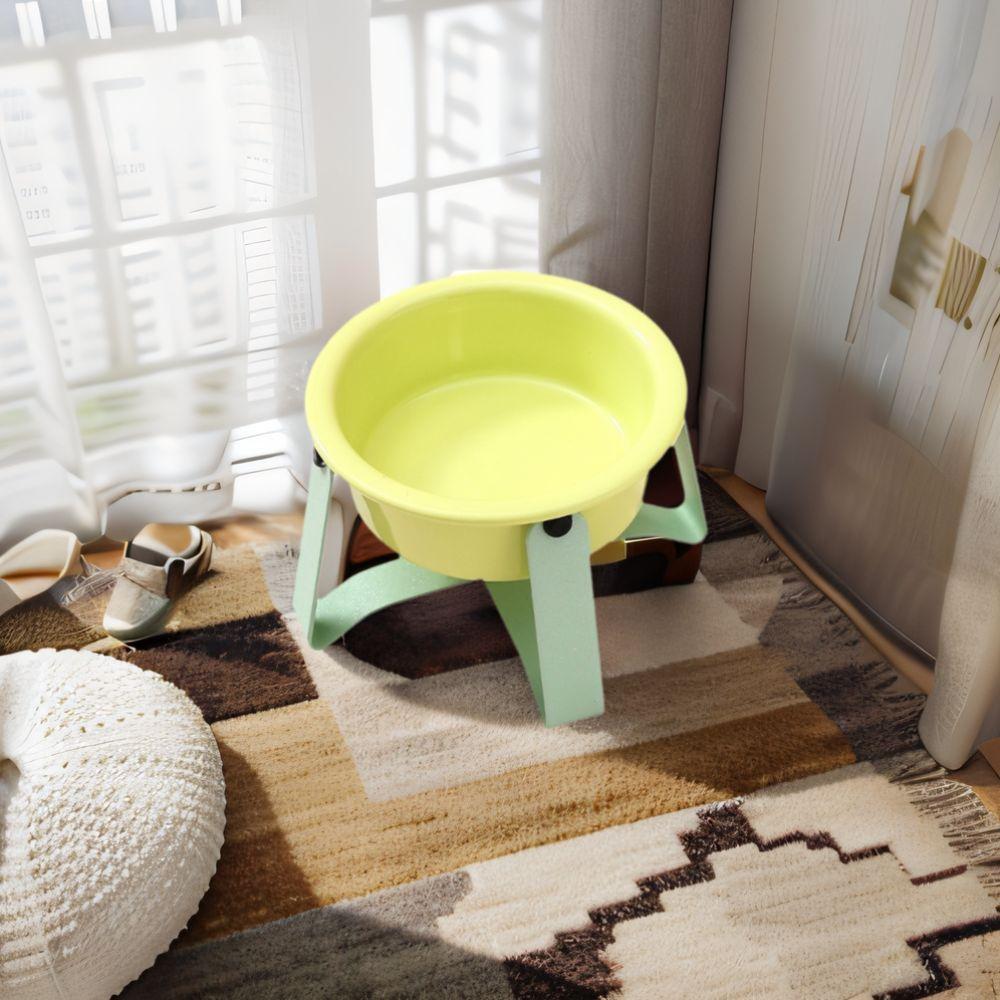 High Footed Cat Feeding Bowl Ceramics Drinking Water Bowl Dog Food Bowl Neck Protection