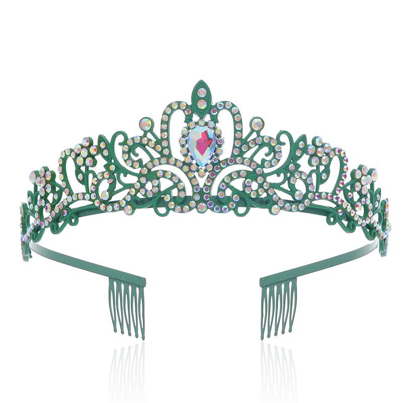 Хрустальная бриллиантовая свадебная и праздничная корона, аксессуары для волос