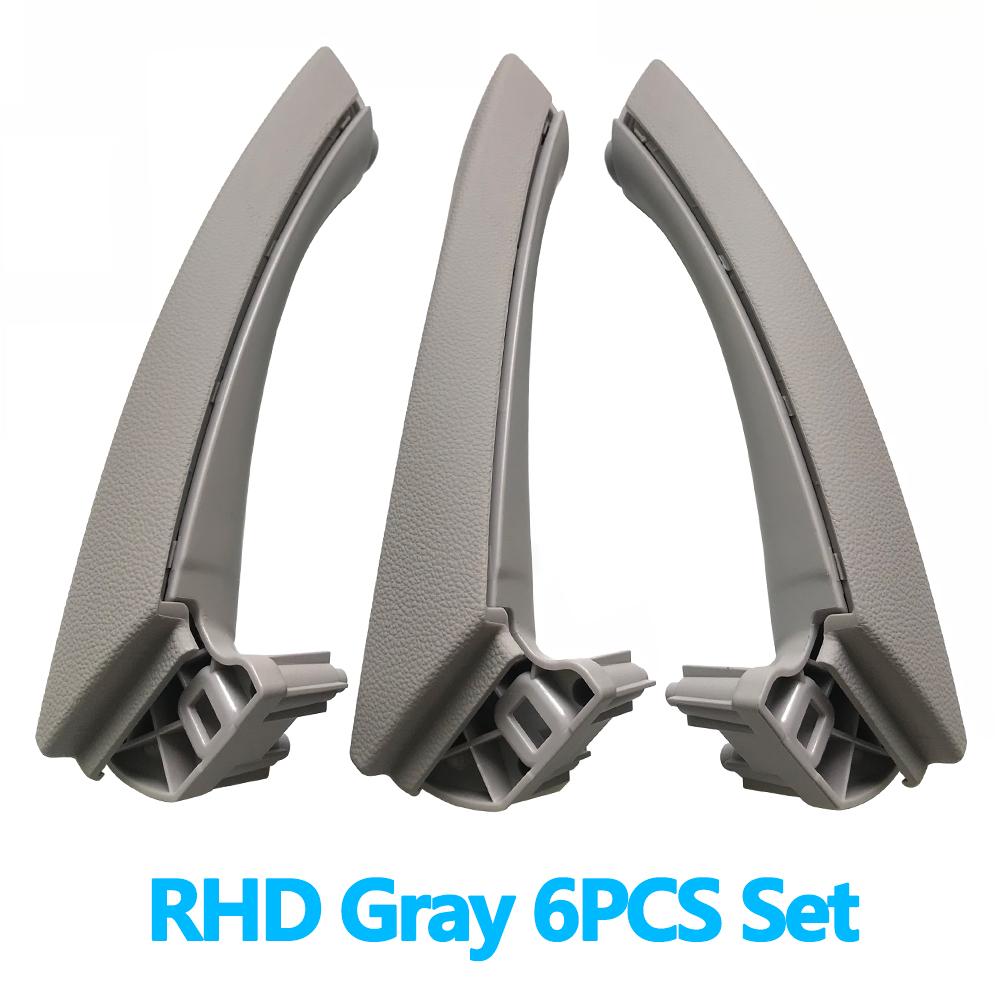 LHD RHD Front Rear Left Right Interior 3 Passenger Door Pull Handle Full Set For BMW 3 Series E90 E91 E92 316i 318i 320 325