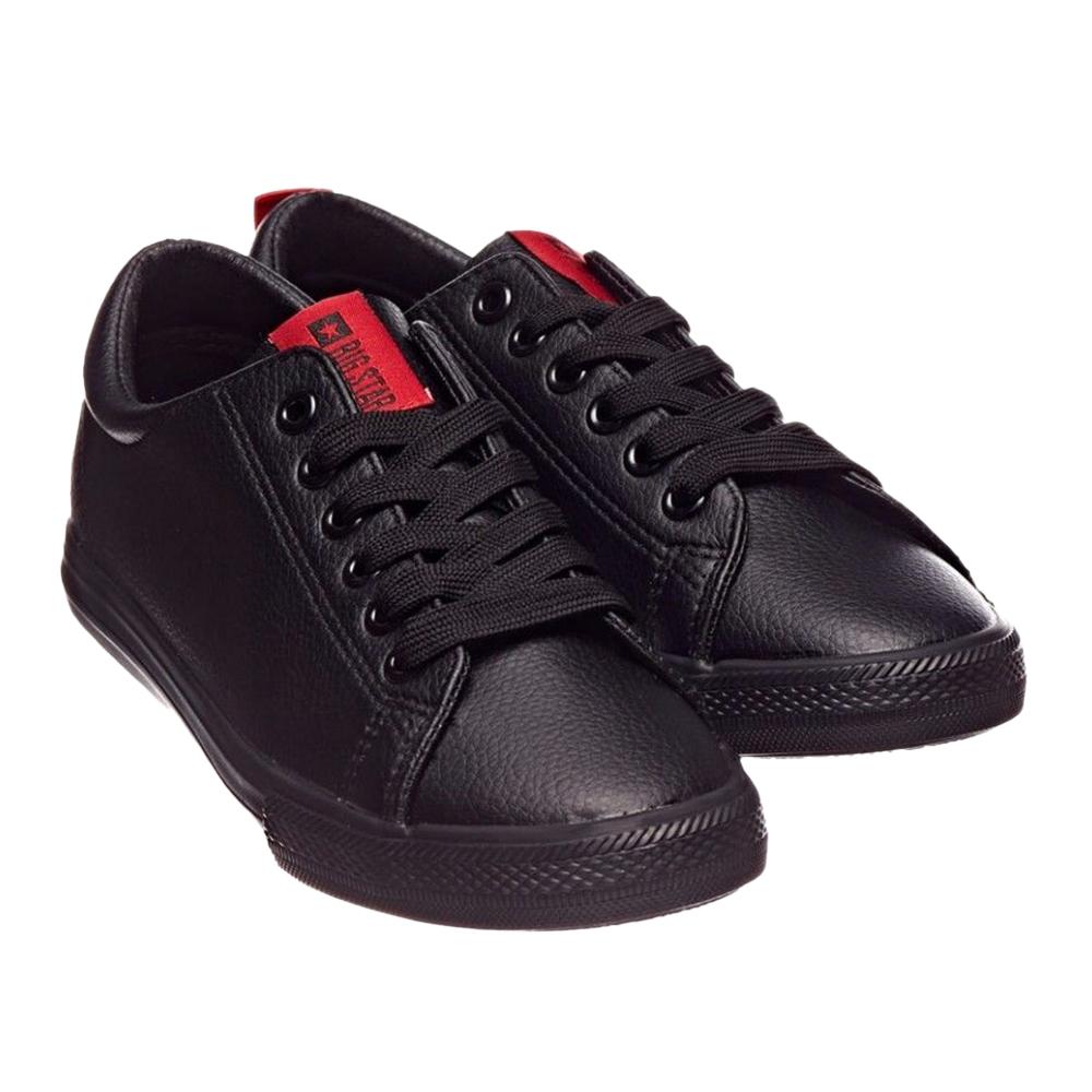 Big Star Womens/Ladies Ecological Leather Low Cut Trainers