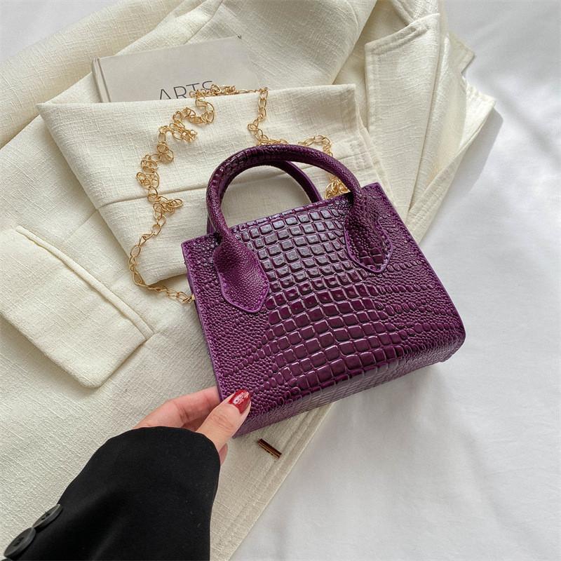 Chic And Trendy Small Square Handbag Casual Crossbody Bag With Unique Design For Everyday Use