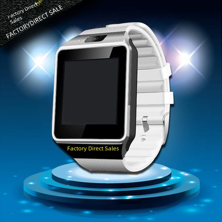 Умные часы DZ09 Bluetooth для детей с шагомером и совместимостью с SIM-картой