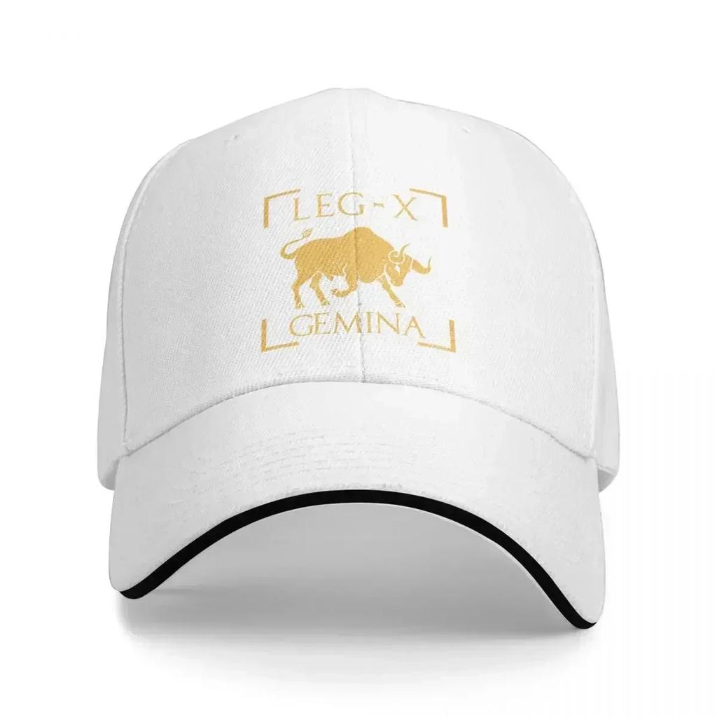 Legio X Gemina Bull Emblem RoUnisex Legion Baseball Cap Beach Outing Kids Hat Unisexs Caps Womens