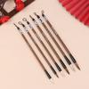 6Pcs Traditional Chinese Calligraphy Brushes Set White Clouds Bamboo Wolf's Hair Writing Brush Painting Practice Writing Tools