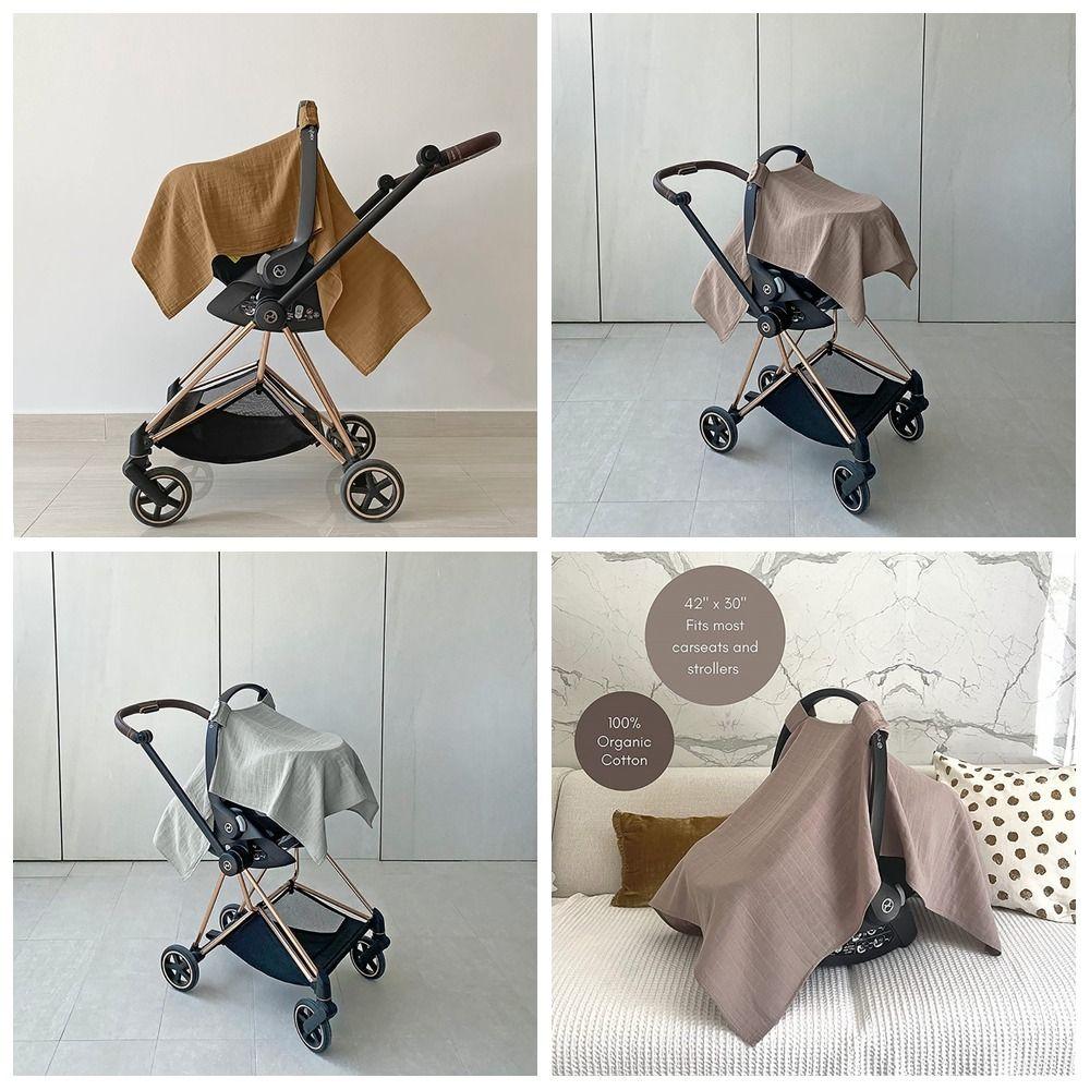 Дышащий навес Легкие сменные навесы для детской коляски Накидки для кормления грудью