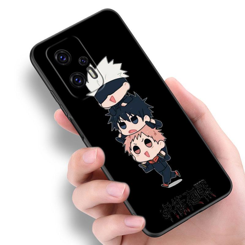 Чехол для телефона с изображением аниме дзюдзюцу кайсен для Xiaomi POCO F2 F3 M2 M3 M4 X3 X4 Pro NFC F4 GT 5G F1 X2 C3 C31 C40 M5S, мягкий черный чехол из ТПУ