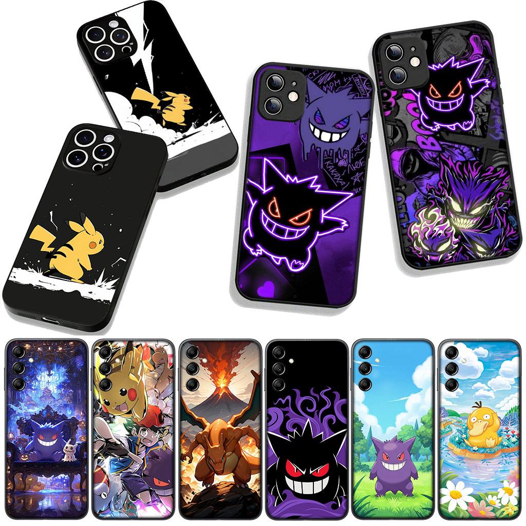 P-Pokemons GO P-Pikachus Gengar Phone Cover for Xiaomi Redmi Note 11 15 9 10 Pro Plus 8 A5 9A 9T 10A 10C 9C NFC 15C 8T Case