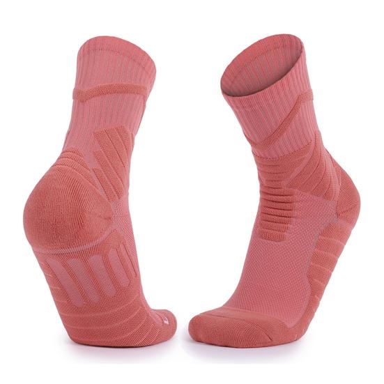 Basketball Socks for Men Boys Cotton Athletic Cushioned Crew Socks Breathable Performance Socks for Sports Running