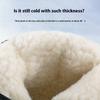 Thickened Elderly Short Cotton Boots Non-slip Casual Men's Snow Boots Padded Warm Winter Big Cotton Shoes
