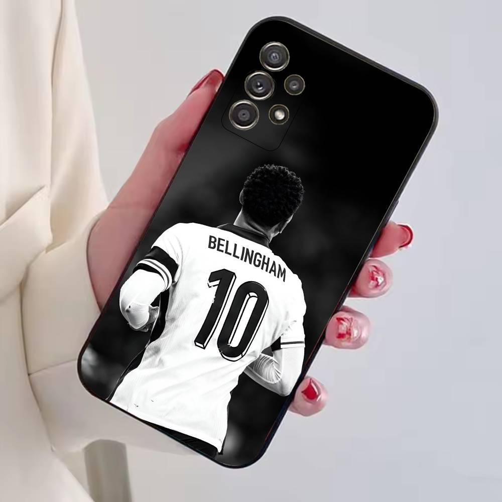 Чехол для телефона J-Jude F-Football Bellinghams для Samsung S25, S24, S21, S22, S23, S30, Ultra, S20, Plus, Fe, Lite, Note, 10, Черный чехол