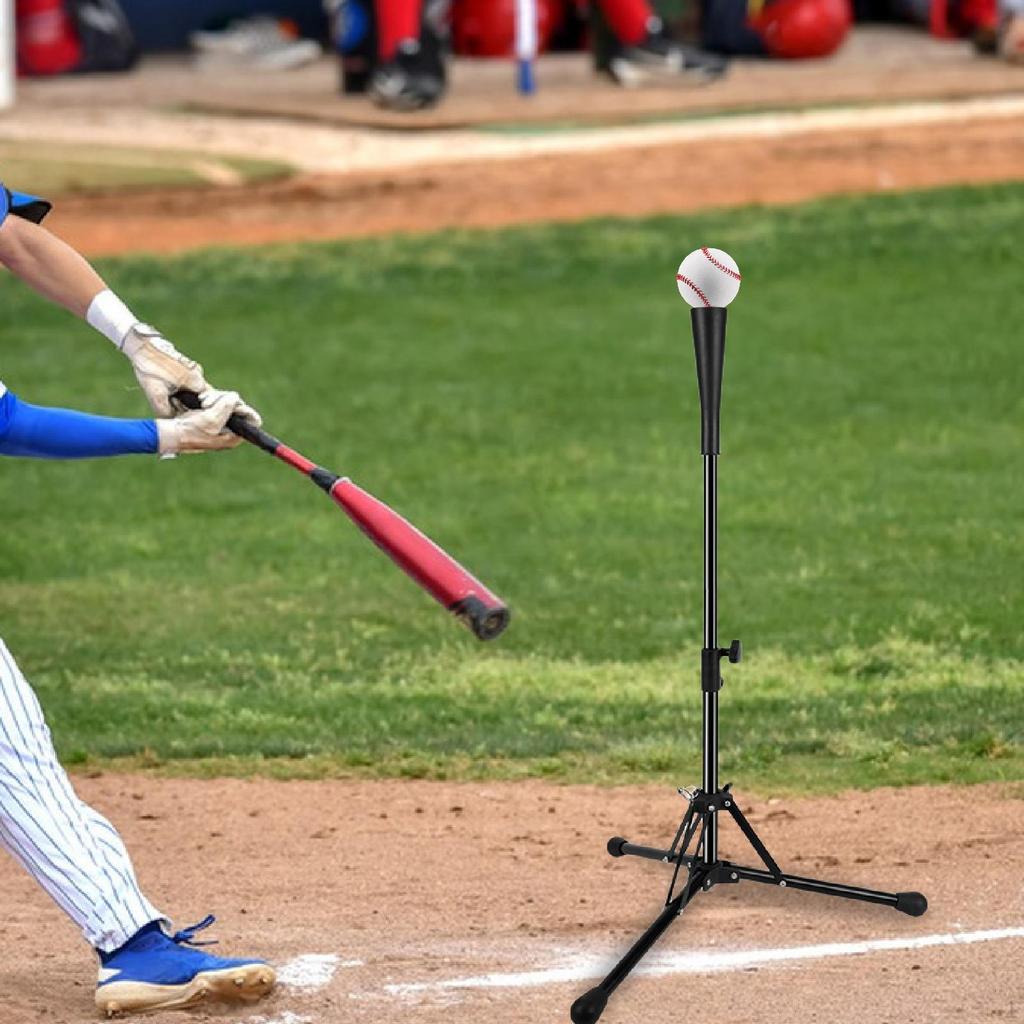 Подставка для отбивания мяча, регулируемая, компактная, для тренировок, для софтбола, для команд в спортзале