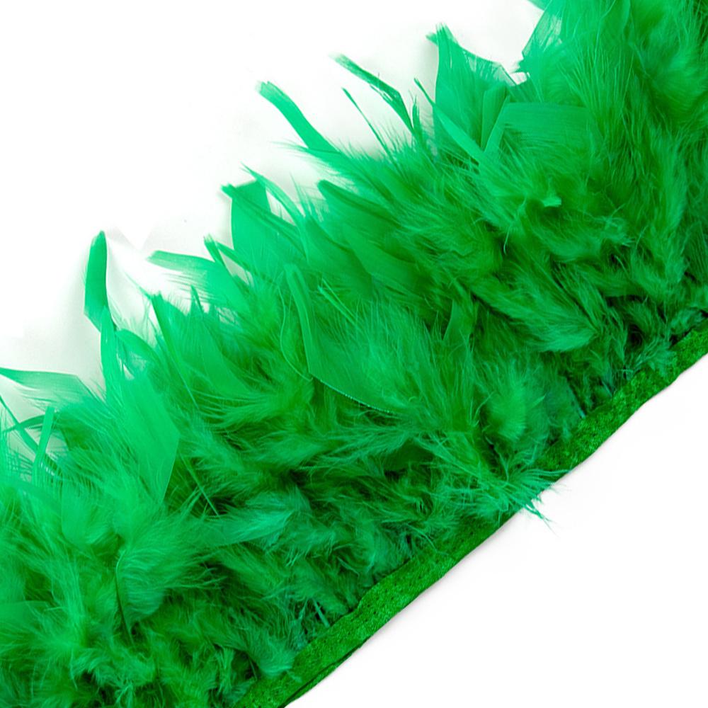 Перья 2 метра Натуральные индюшиные перья Отделка Бахрома Высота 10-15 см Свадебная одежда Украшение платья DIY Лента из перьев Швейные поделки