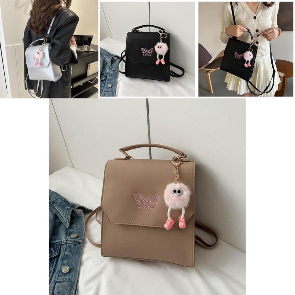 New Arrival Large Capacity Embroidered Butterfly Shoulder Bag For Students