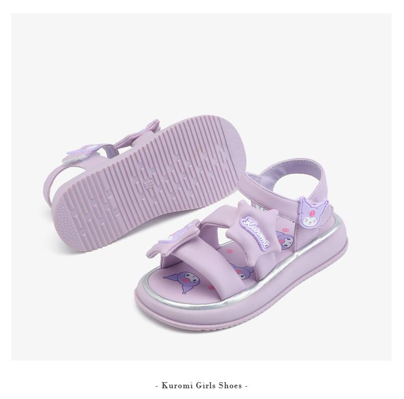 Kulomi children's shoes, girls' new sandals, 2026 summer stylish versatile princess shoes