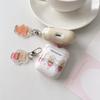 Милый ангел-медведь с клубникой, подходящий для чехла наушников AirPods1 Apple airpodspro1 защитный чехол 1/1-го поколения