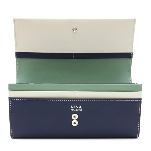 Длинный кошелек-клапан Tangram Purse 35-3004 Зеленый
