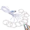 Curtain Garland LED String Lights Festival Decoration 8 Modes USB Remote Control Holiday Wedding Fairy Lights for Bedroom Home