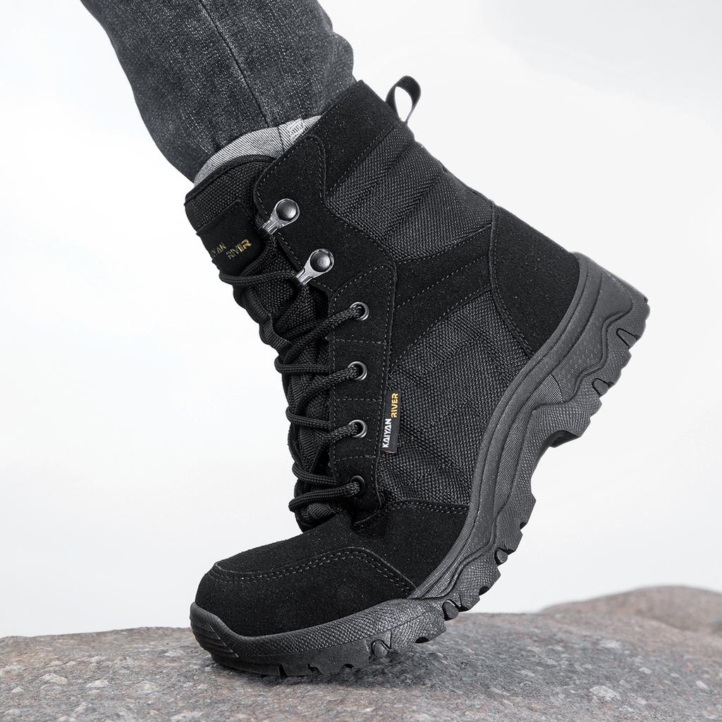 Тактические мужские ботинки Special Force кожаные водонепроницаемые пустынные боевые мужские ботильоны рабочая обувь большого размера обувь для пешего туризма ботинки мужские