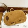 Pen Holder Capybara Stationery Bag Storage Bag Plush Pen Case Capybara Pencil Bag Cosmetic Bag