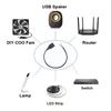 5V DIY USB 2.0 Тип A Гнездо Разъем Кабель Питания Разъем 2-контактный Провод Кабель-удлинитель для зарядки 0.3м 1м 2м