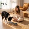 Pet Nail File for Large Dogs Adjustable Dog Scratch Board with Treat Box, Wooden Pad, Interactive Toy Stress-free Paw Care Station