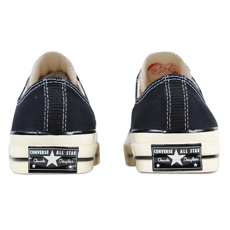 Converse 1970s Chuck Taylor Ctas Casual & Versatile Low-Top Canvas Shoes Unisex Carbon Black & White