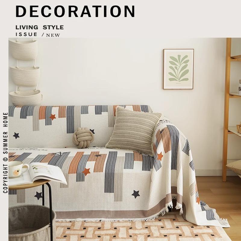 Двусторонний диван-полотенце из синели, чехол для дивана с защитой от кошачьих царапин, всесезонный чехол для дивана из синели для гостиной, одеяло «все включено»