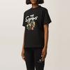 Balenciaga Футболка женская черная обычного кроя 670943TLVG70100