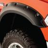 Подходит для 09-18 Dodge RAM1500/2500: Расширенные подкрылки с шипами